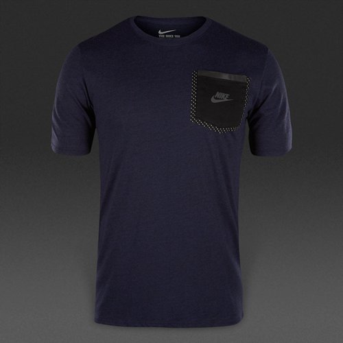 Nike Sportswear Reflective Pocket Tee Obsidian / Black / Anthracite for Men
